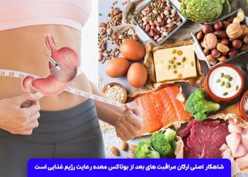 فاکتورهای غذایی مؤثر بر موفقیت بوتاکس معده